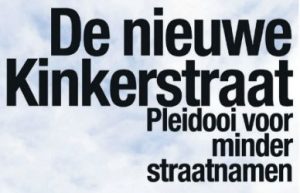 Radicaal pleidooi nieuwe indeling Amsterdamse straatnamen